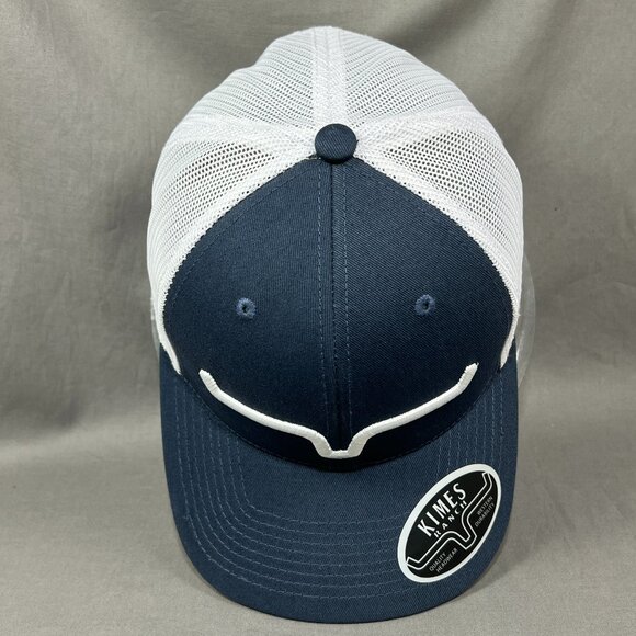 Kimes Ranch Rodeo Cowboy Snapback Hat Cap Blue Trucker Mesh Western Farmer Mens - Picture 7 of 15